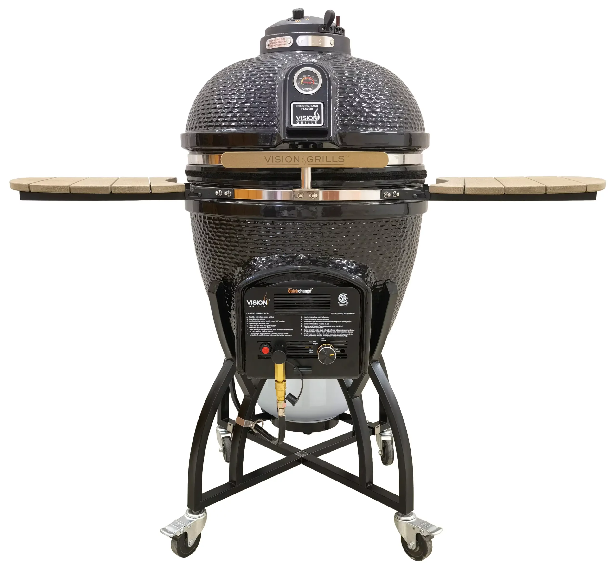 Professional C-Series Hybrid Kamado Grill | Vision Grills