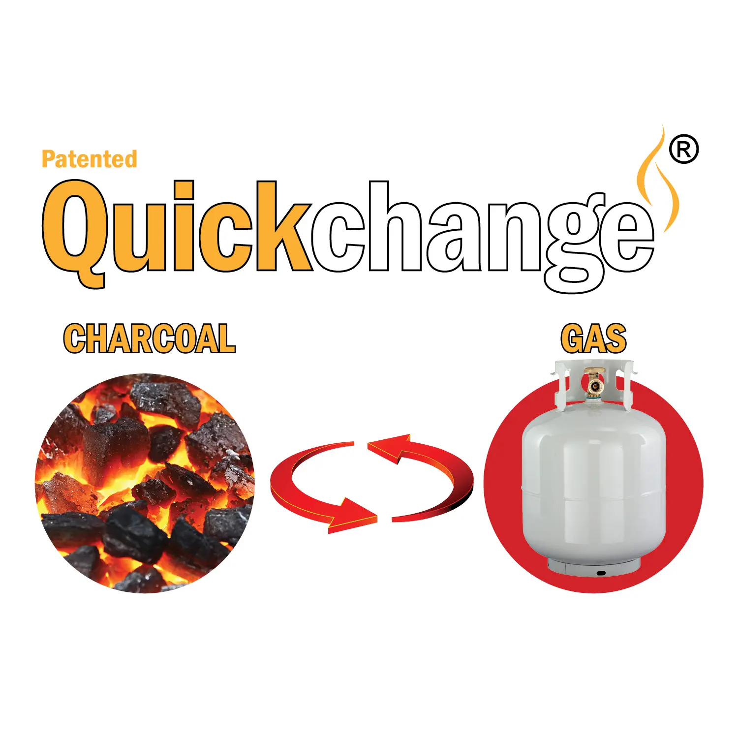 Quickchange  LP Gas Insert | Vision Grills